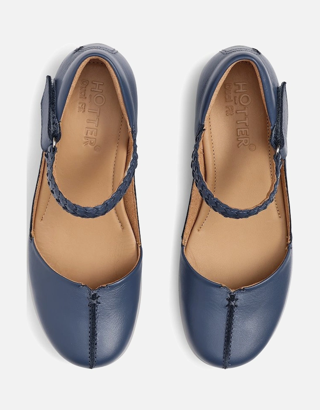 Lake Womens Wide Fit Mary Jane Shoes