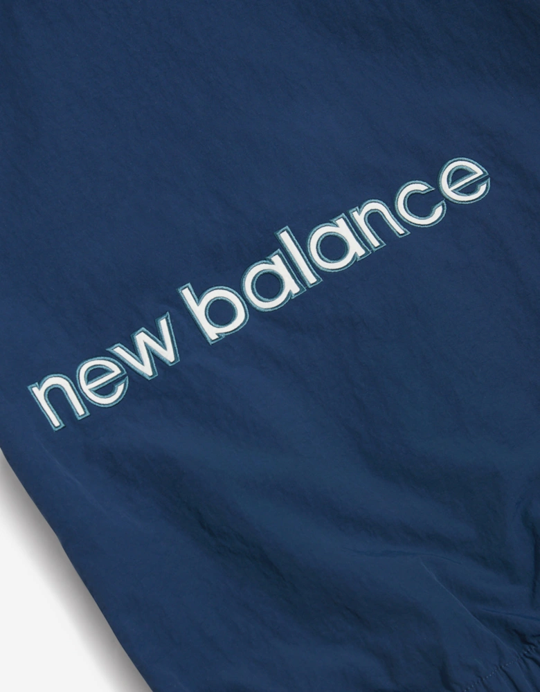 Boys Premium Panelled Track Jacket in Navy