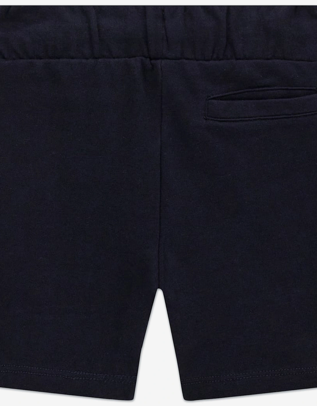 Boys Logo Bermuda Shorts in Navy