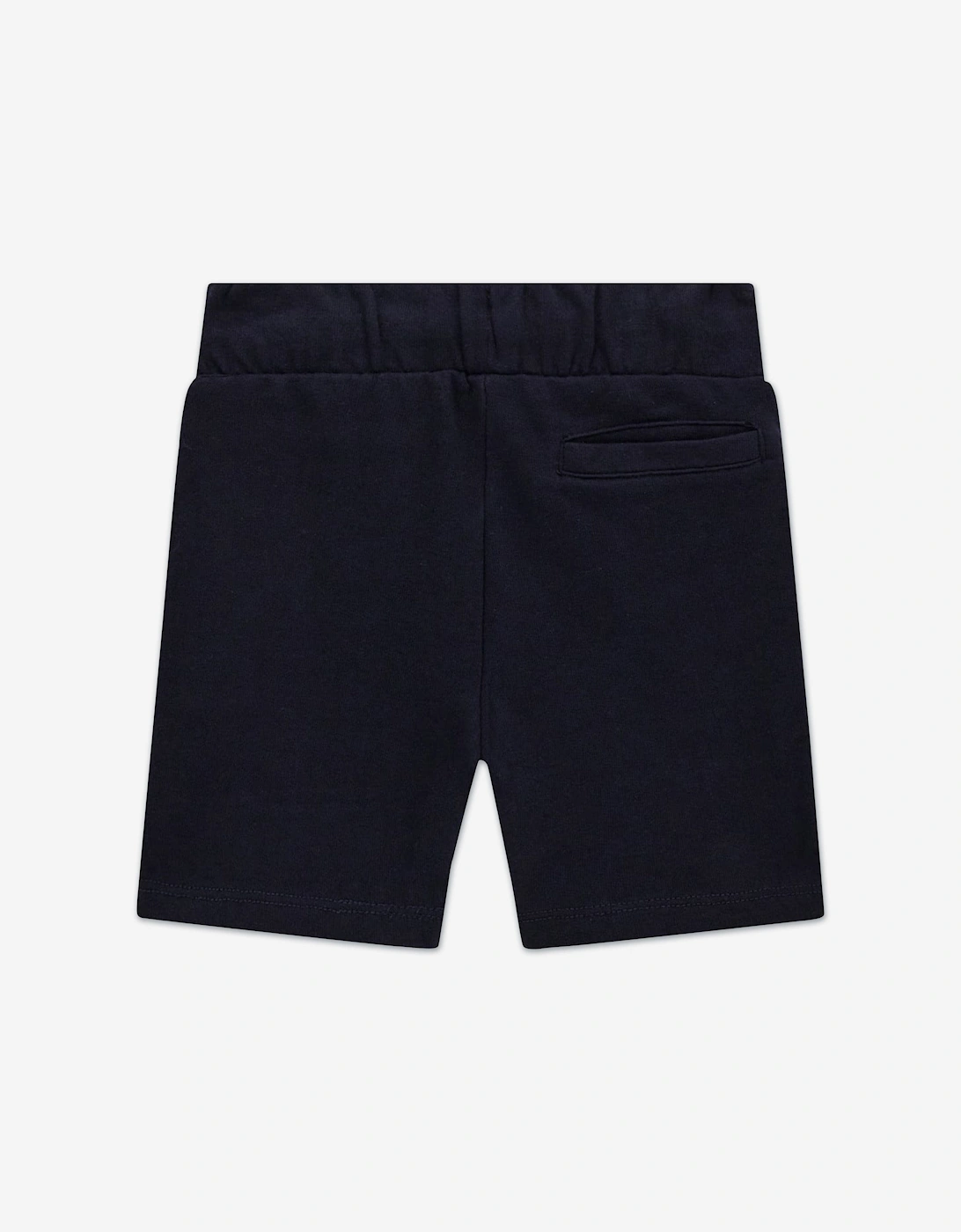 Boys Logo Bermuda Shorts in Navy