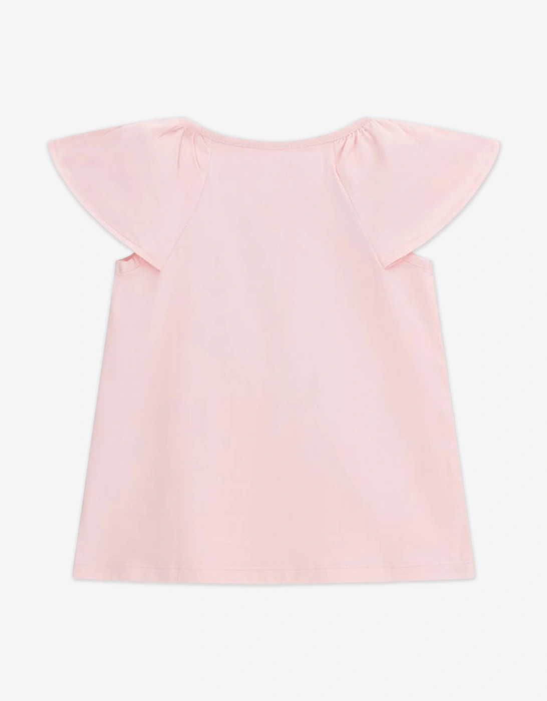 Girls Strawberry T-Shirt and Leggings Set in Pink