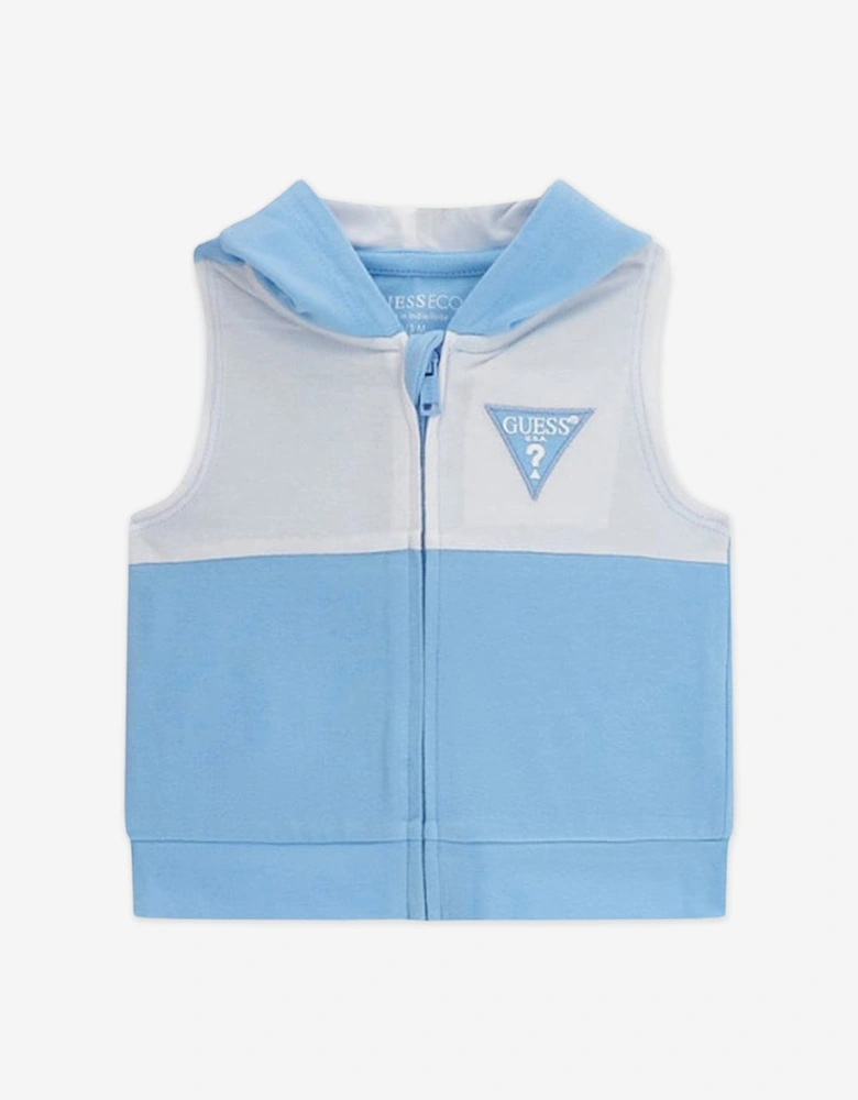 Baby Boys 3 Piece Bodysuit Set in Blue