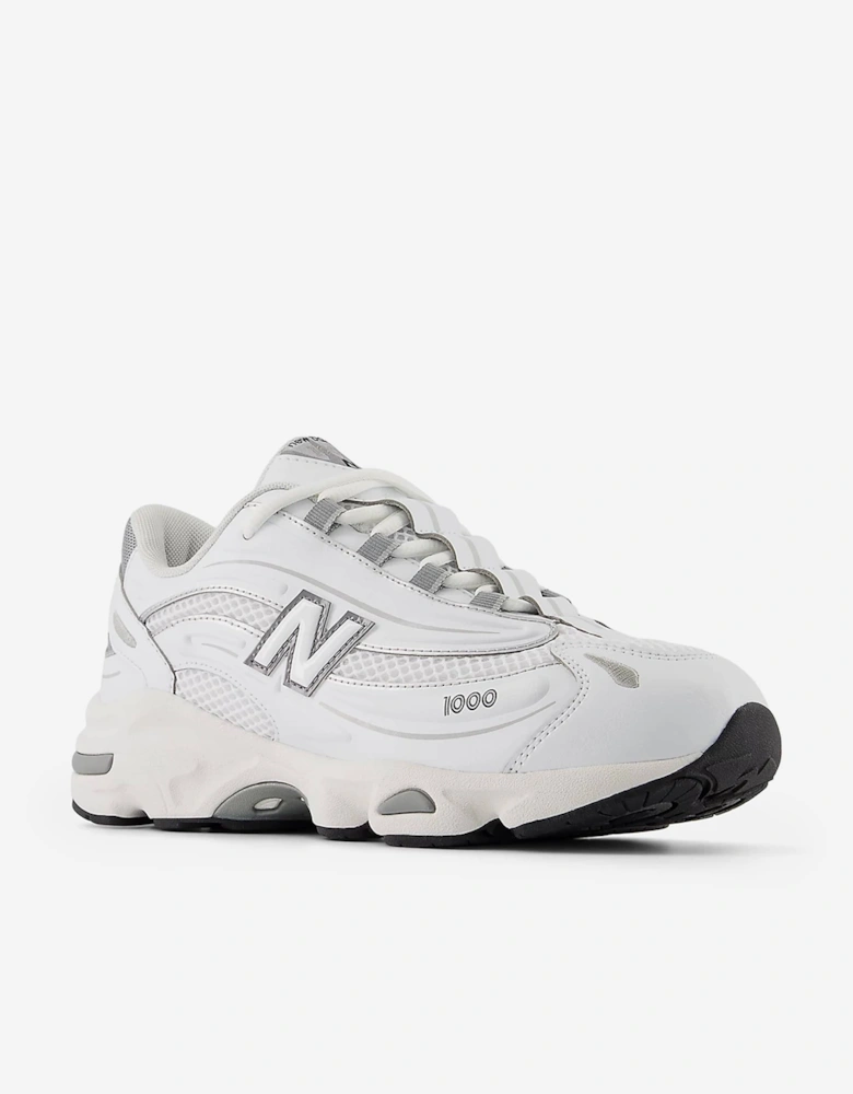 Kids 1000 Lace Trainers in White