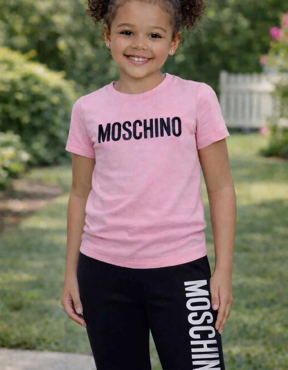 PINK T SHIRT/CYCLE SHORTS SET HUM05C/HDQ01T, 3 of 2