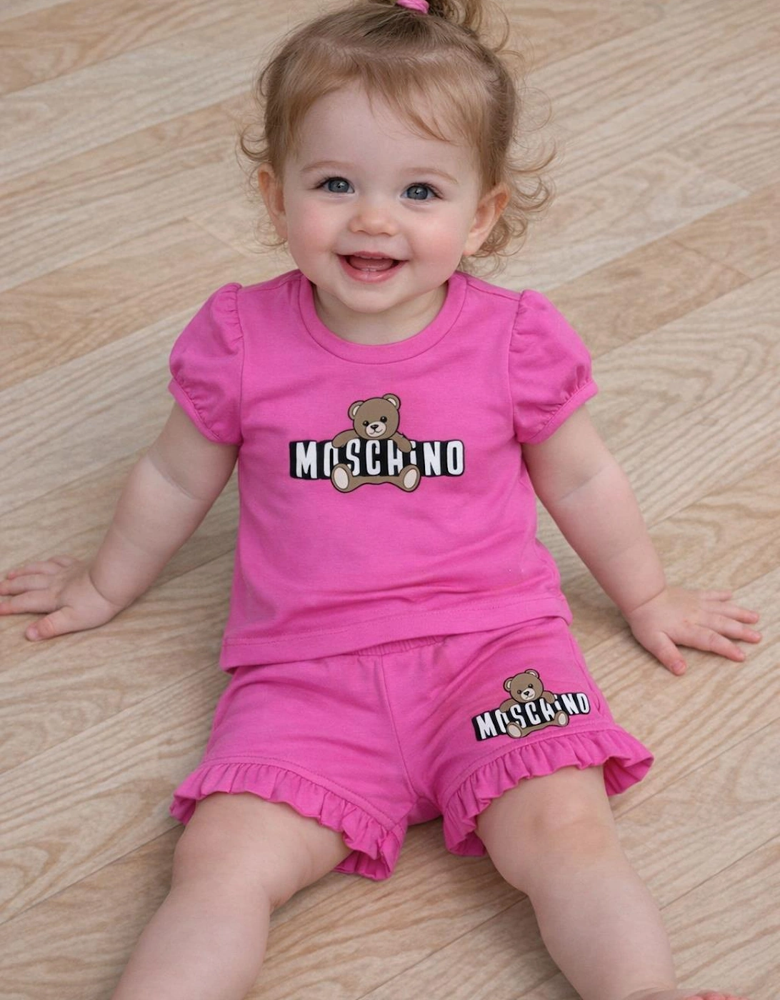 BABY/TODDLER GIRLS SHORT SET MBG01O, 2 of 1