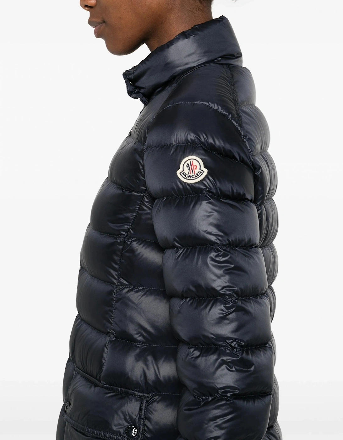 Womens Genet Long Coat Navy