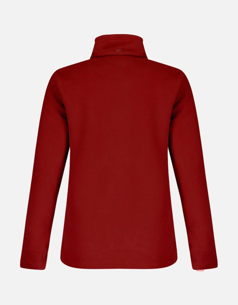 Great Outdoors Womens/Ladies Sweetheart 1/4 Zip Fleece Top