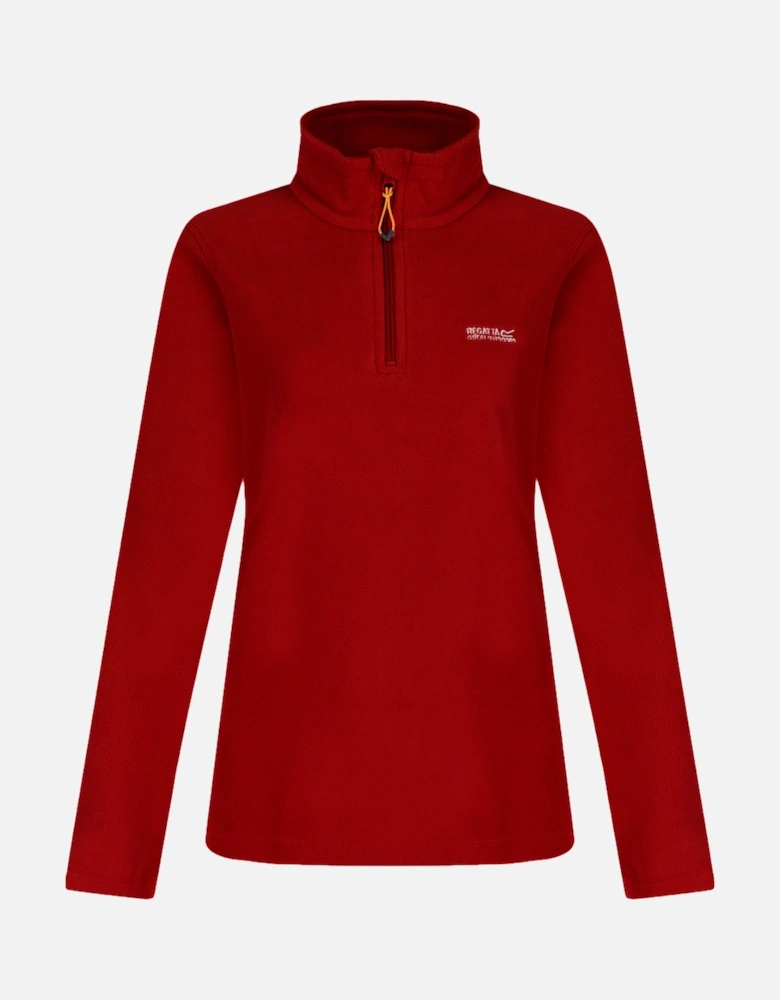 Great Outdoors Womens/Ladies Sweetheart 1/4 Zip Fleece Top