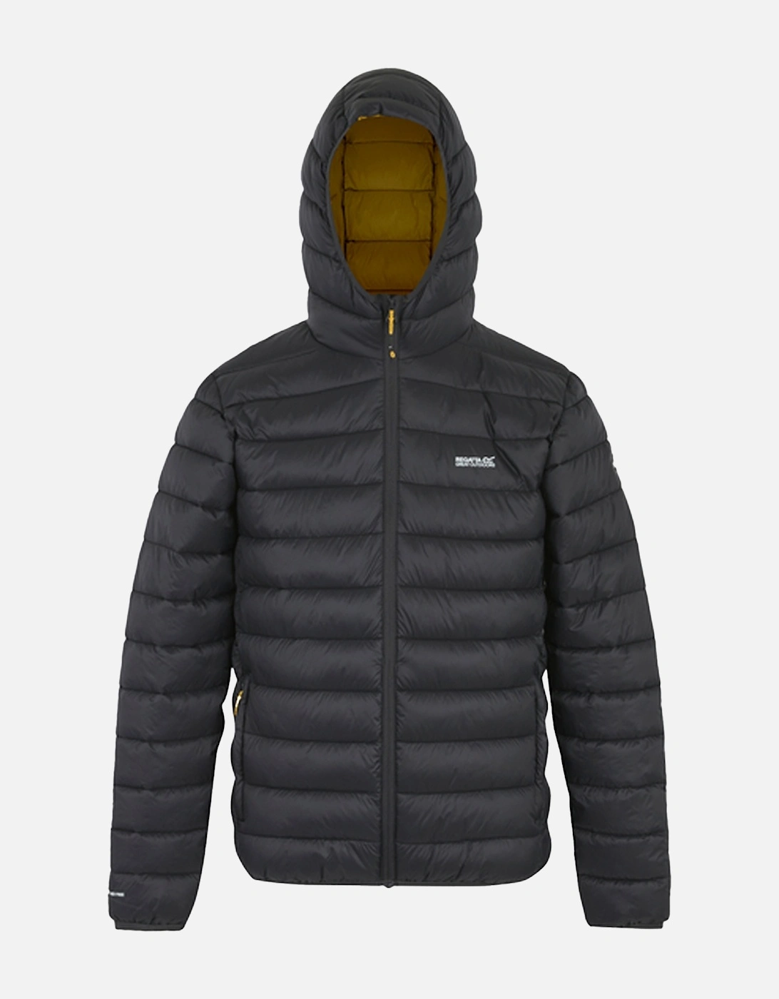 Mens Marizion Baffled Hooded Padded Jacket, 5 of 4