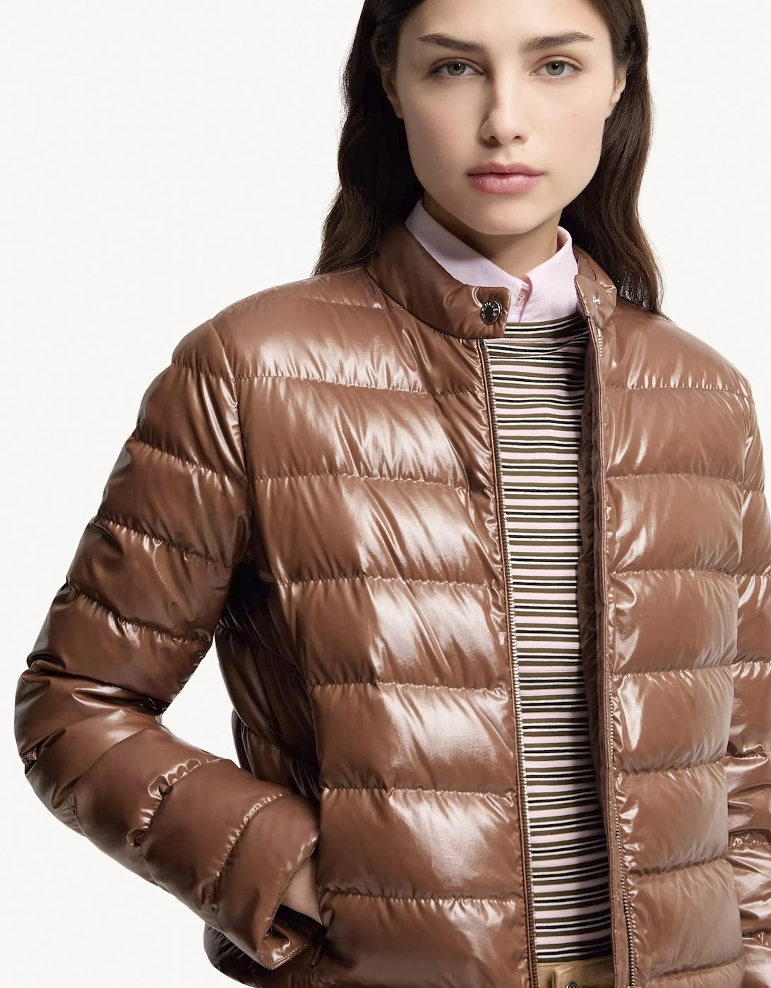 Womens Papillion Jacket Brown