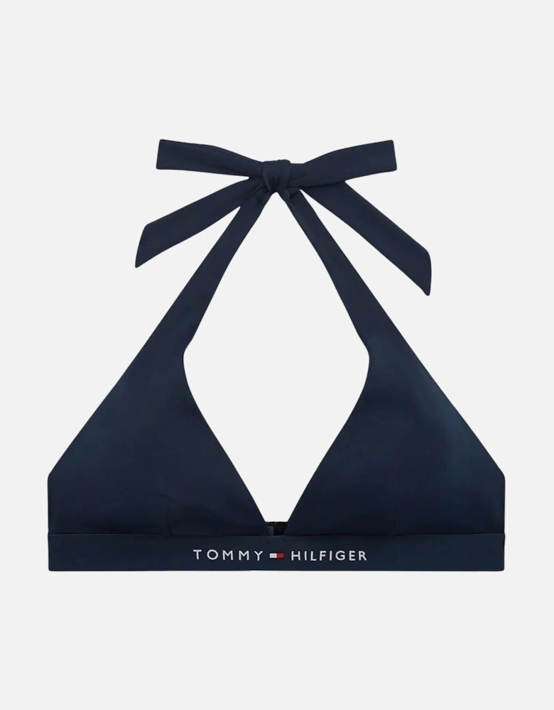 TH Original Halterneck Bikini Top, Dark Night Navy