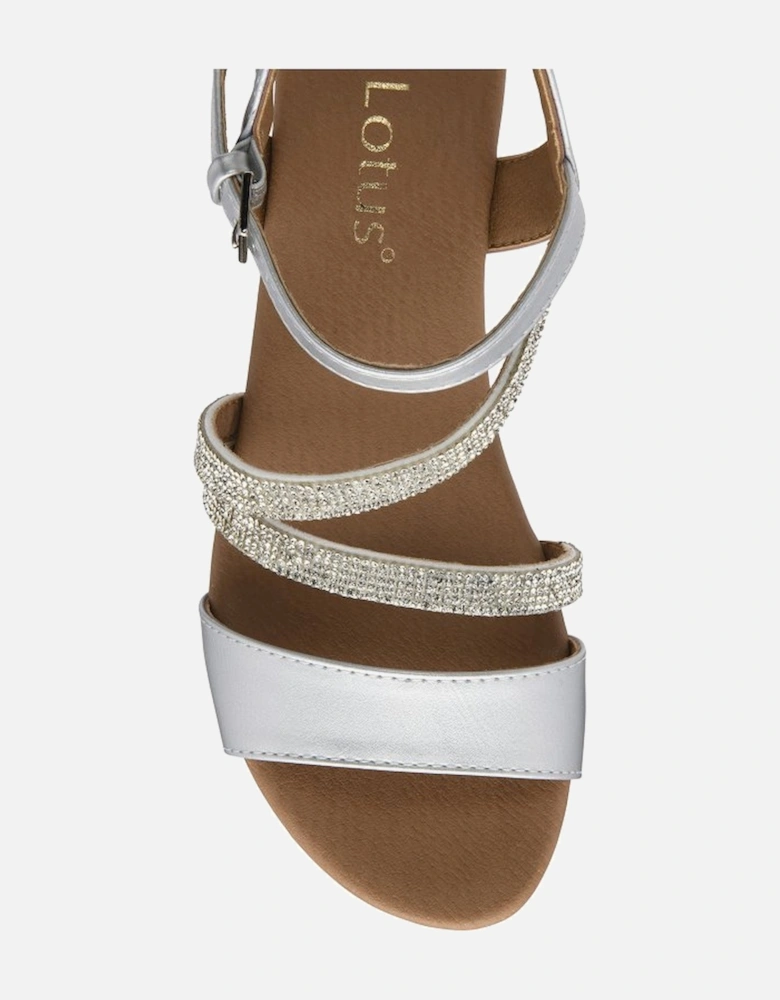 Goldie Womens Wedge Sandals