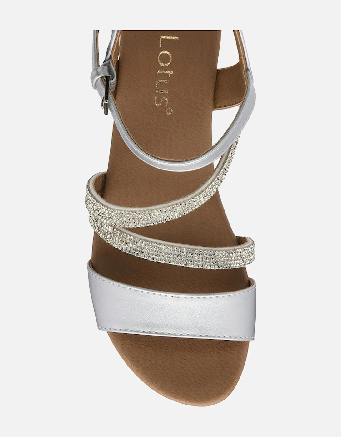 Goldie Womens Wedge Sandals