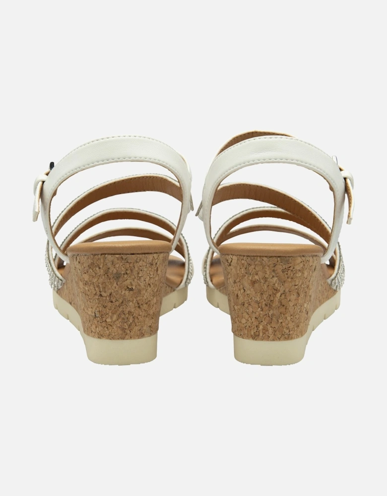 Goldie Womens Wedge Sandals