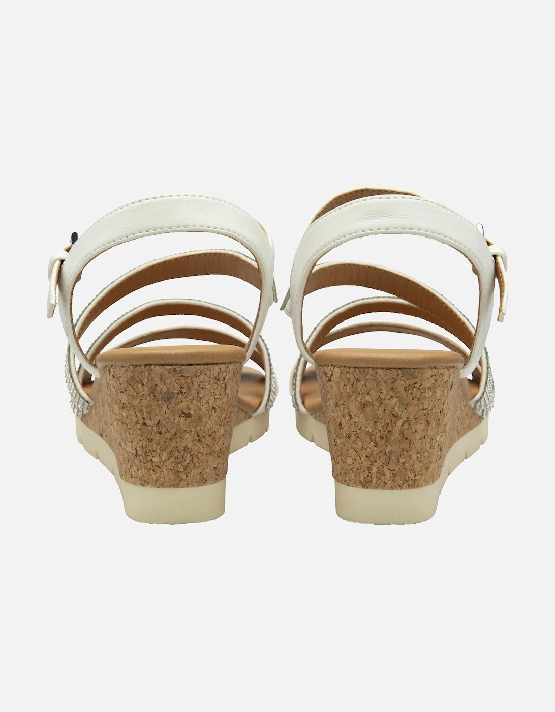 Goldie Womens Wedge Sandals