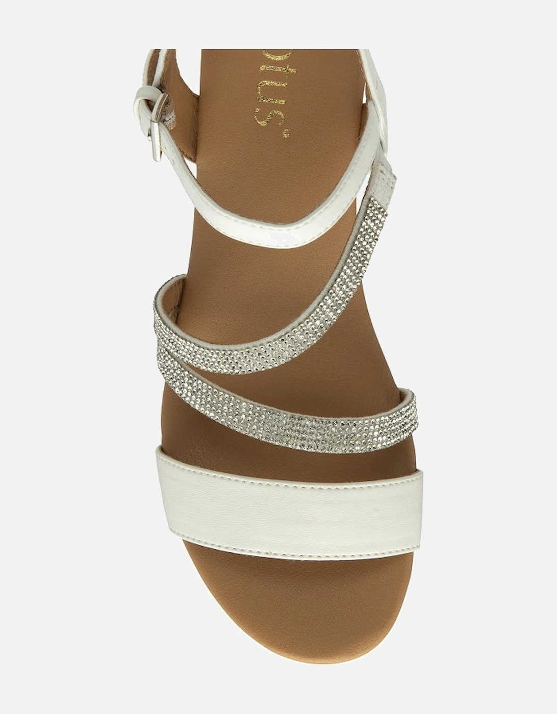 Goldie Womens Wedge Sandals