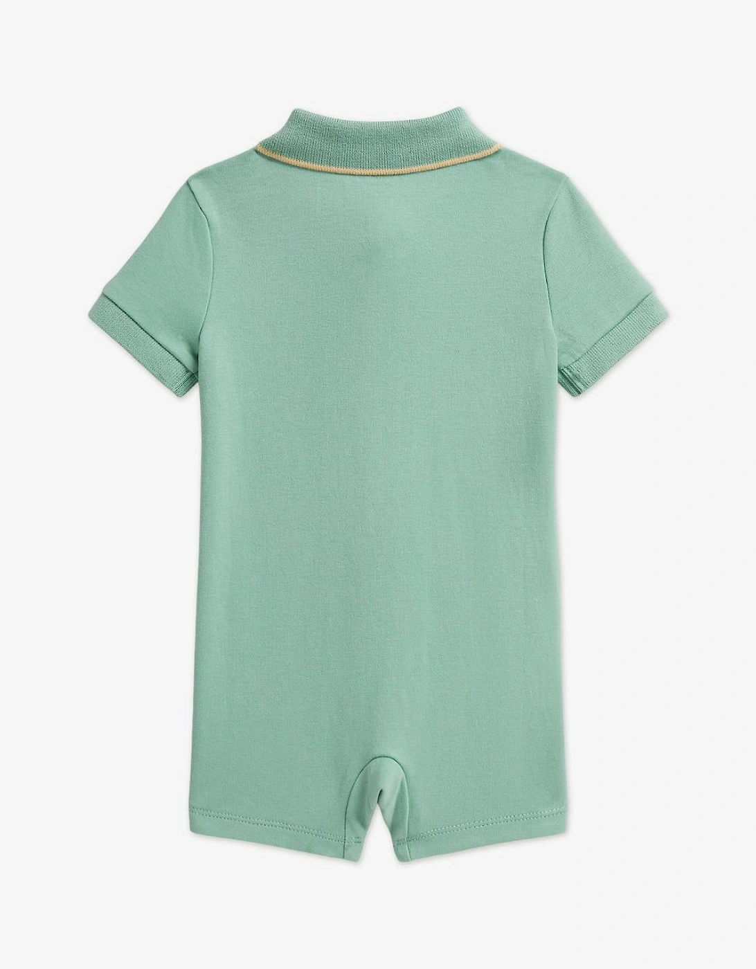 BABY BOY MINT GREEN SHORTALL 90772500