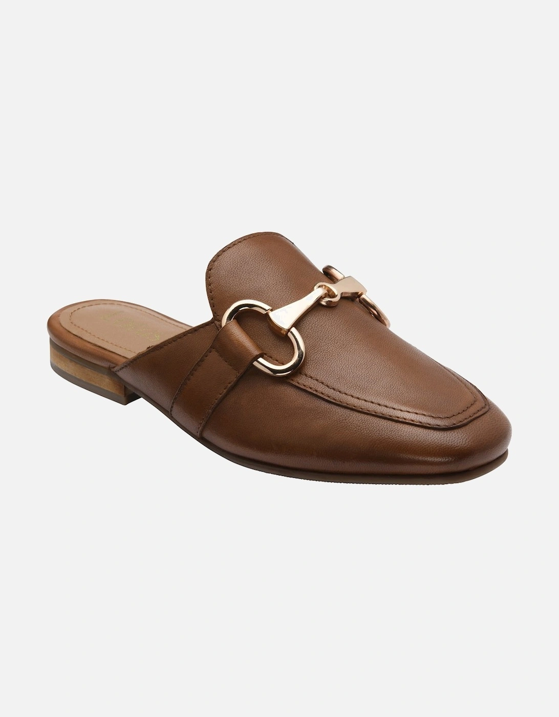 Lotus Women's Brown Taylor Backless Loafers - Size 7