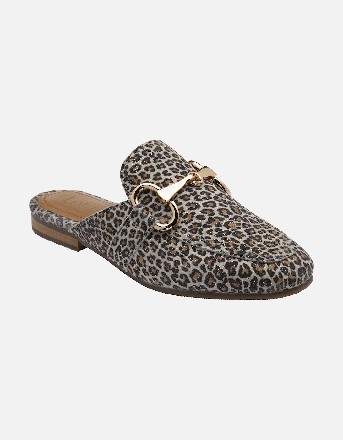 Lotus Women's Brown Taylor Backless Loafers - Size 5