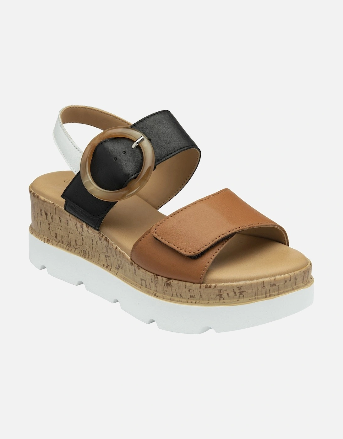 Lotus Women's Multicolor 'Cammie' Wedge Sandals | Size: 7 - Image 2
