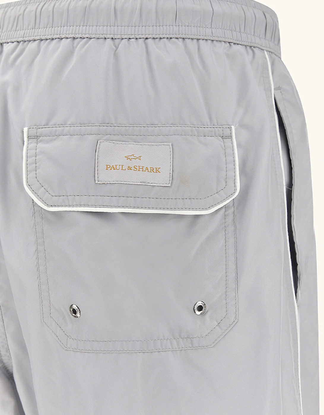 Portofino Swim Shorts in Microfibre with Logo Embroidery