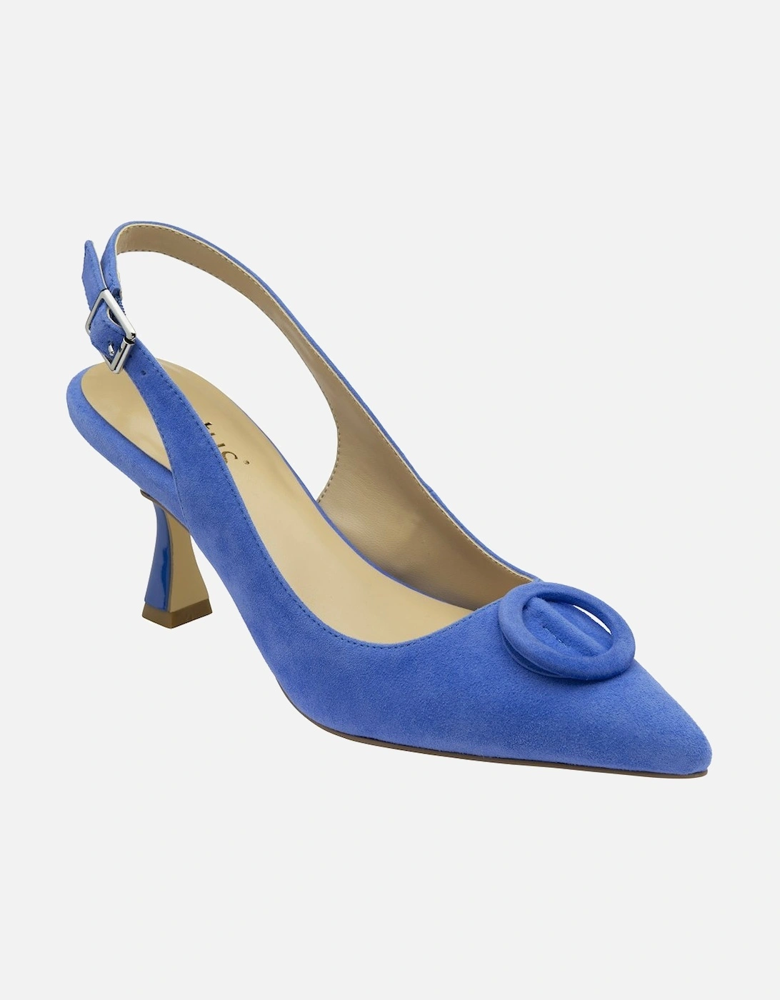 Delfina Womens Slingback Court Shoes, 5 of 4