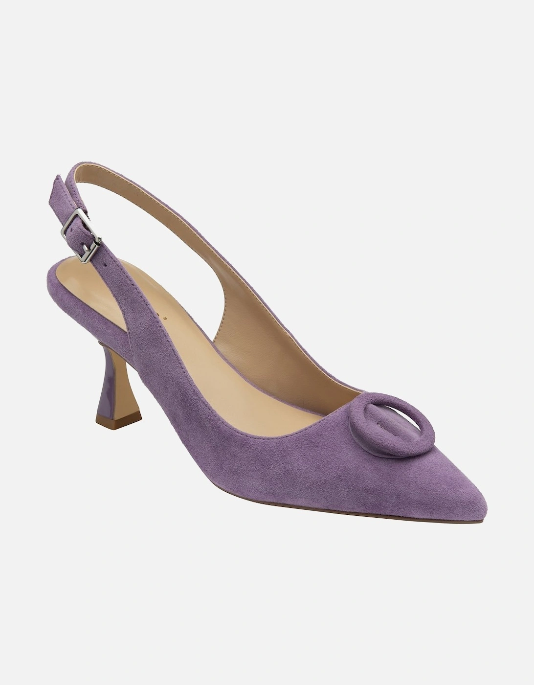 Delfina Womens Slingback Court Shoes, 5 of 4