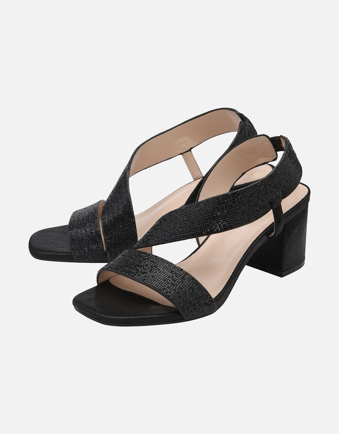 Galacia Womens Heeled Sandals