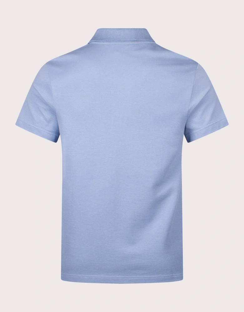Colour Block Piqué Polo Shirt