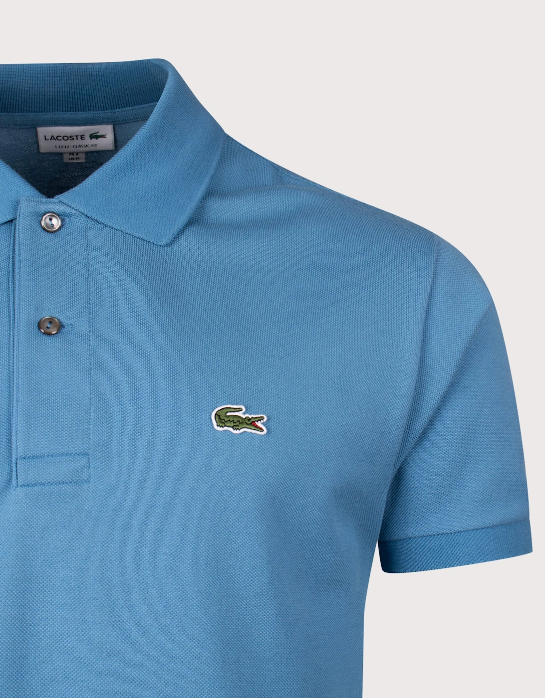 Classic Fit L1212 Croc Logo Polo Shirt
