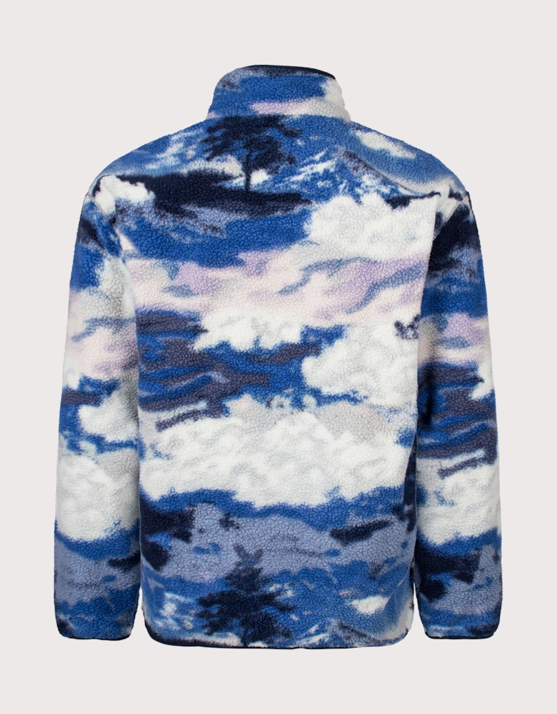 Helvetia II Printed Half Snap Fleece