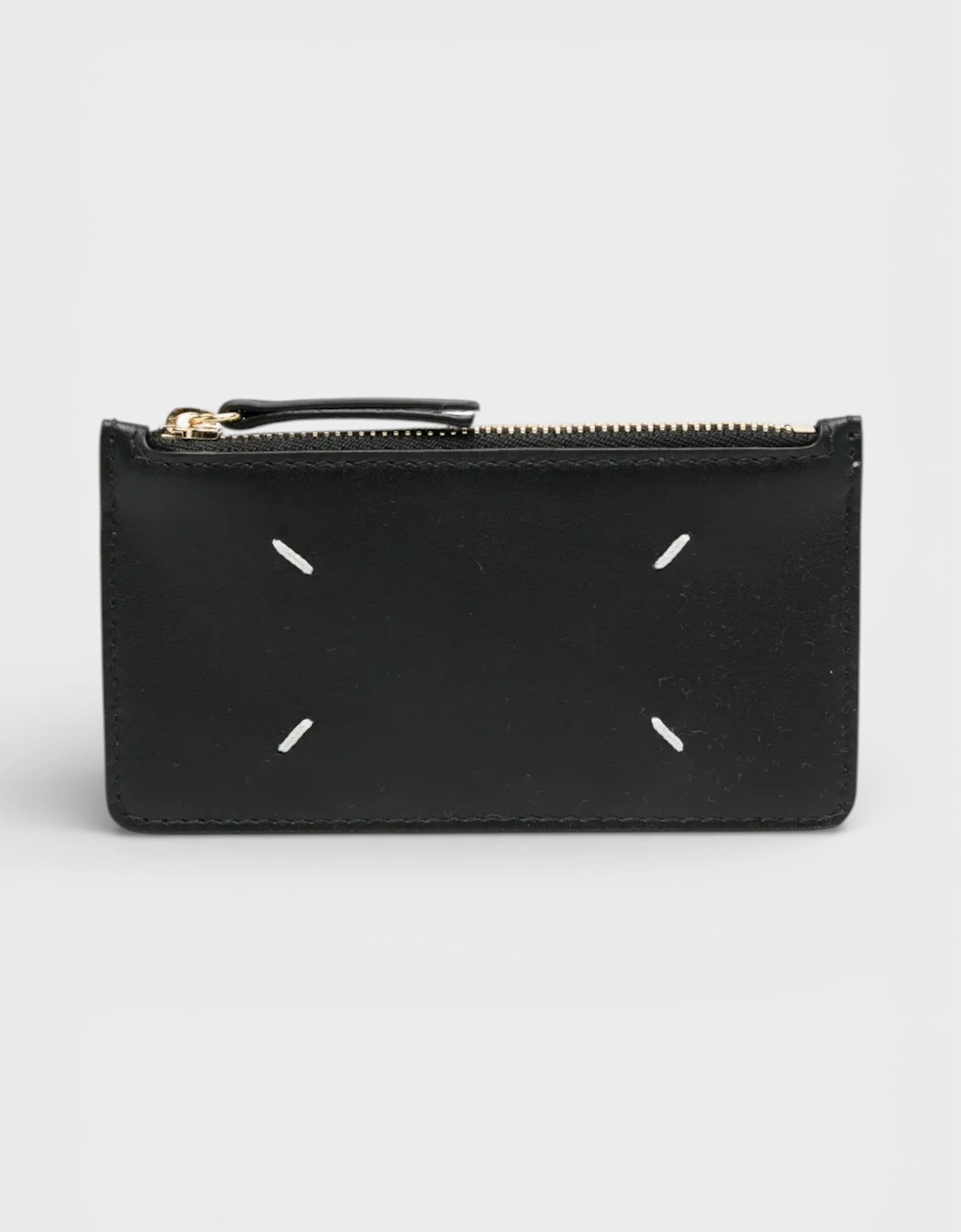 Slim Leather Wallet Black, 3 of 2