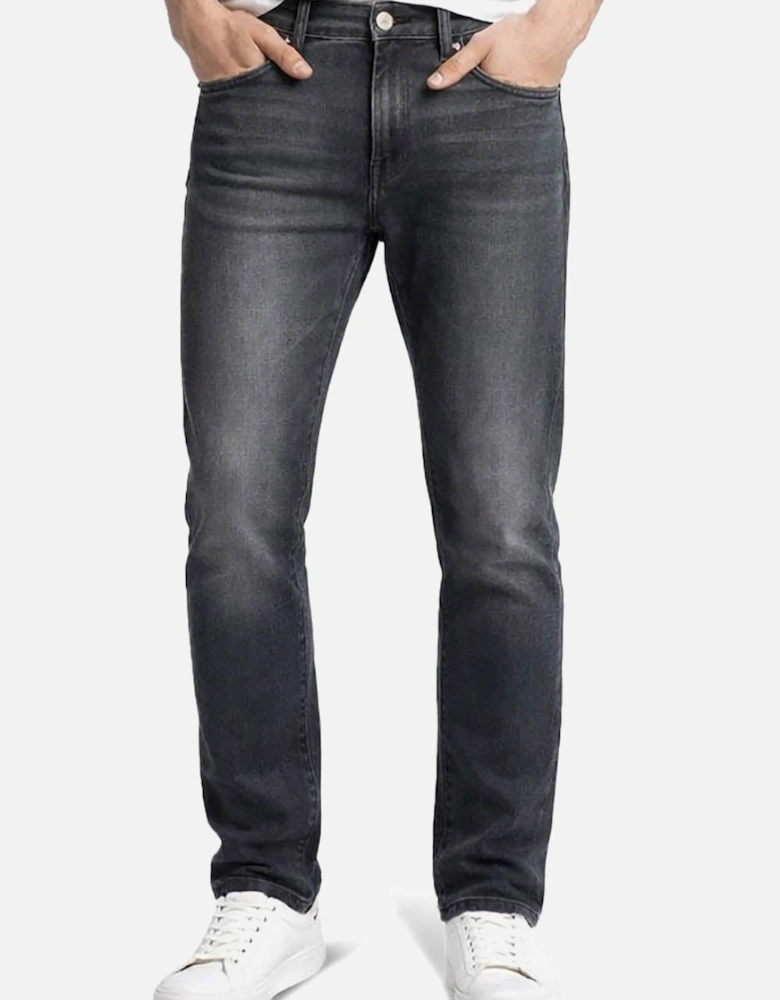 Men's Washed Black L'Homme Slim Fit Jeans