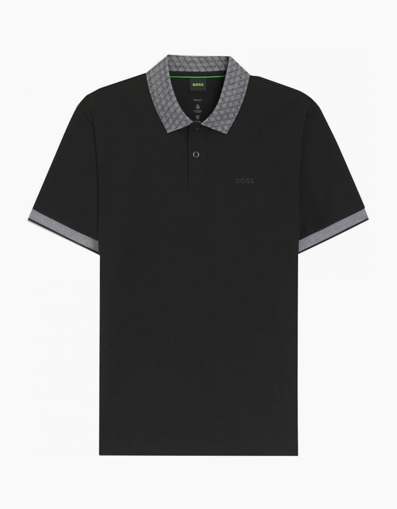 Men's Black Chip Paddy polo shirt