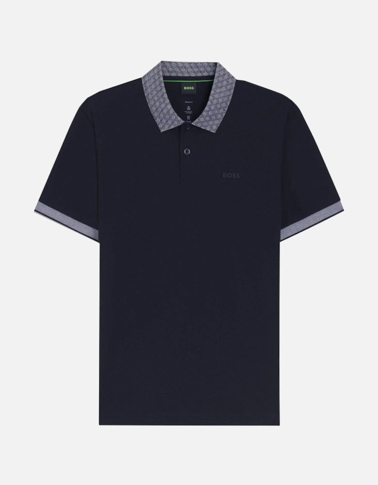 Men's Navy Chip Paddy polo shirt