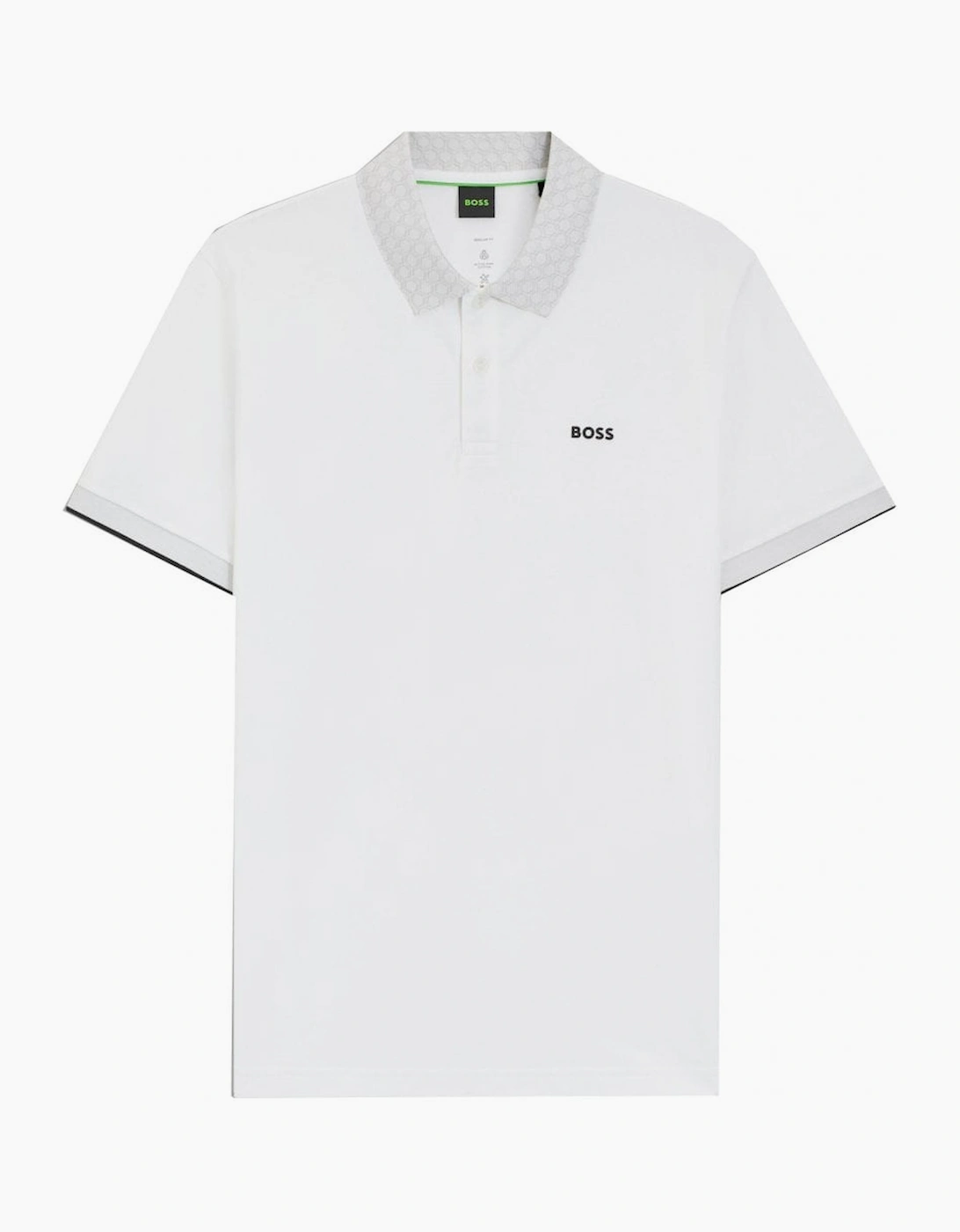 Hugo Boss Men's White Chip Paddy Polo Shirt - Size: 38