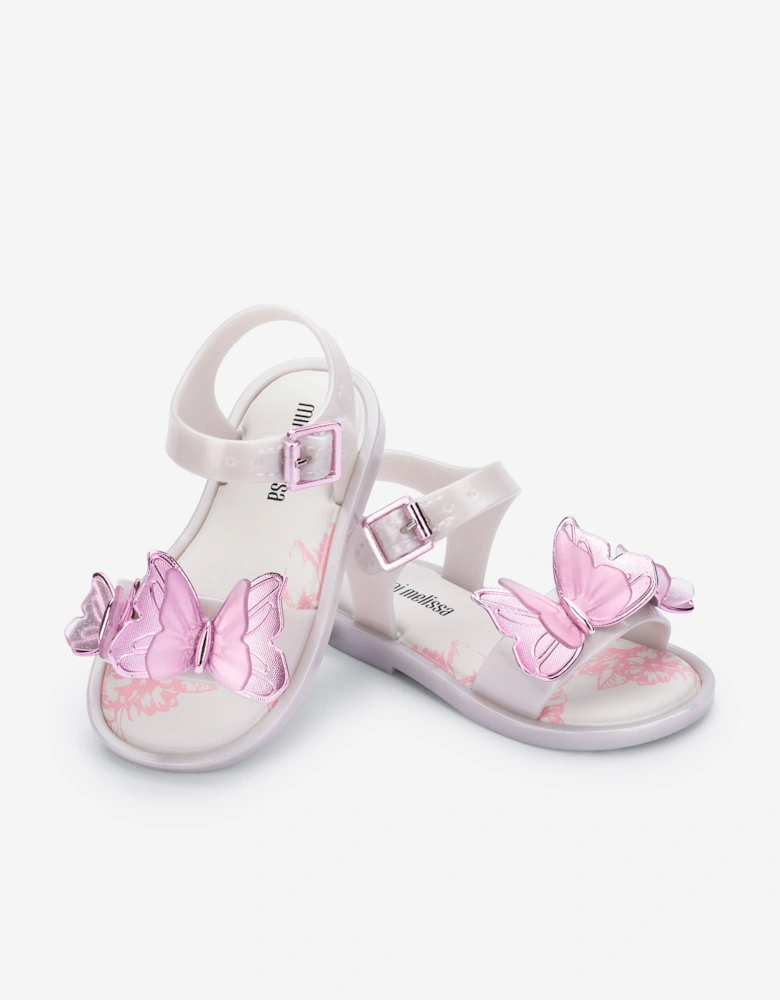 Girls Fly III Sandals in White