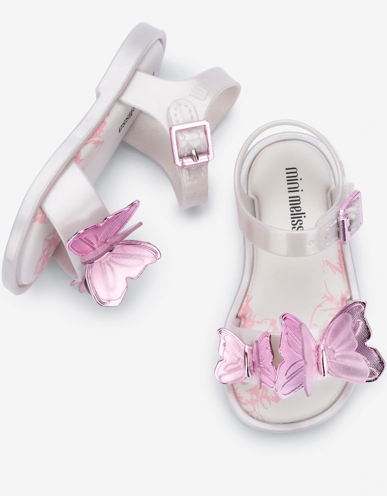 Girls Fly III Sandals in White