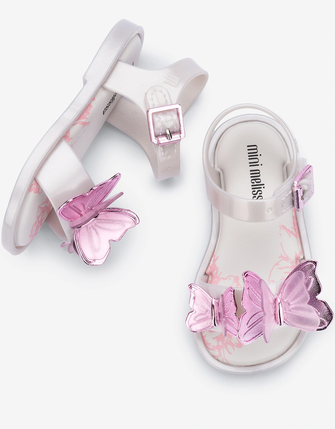 Girls Fly III Sandals in White