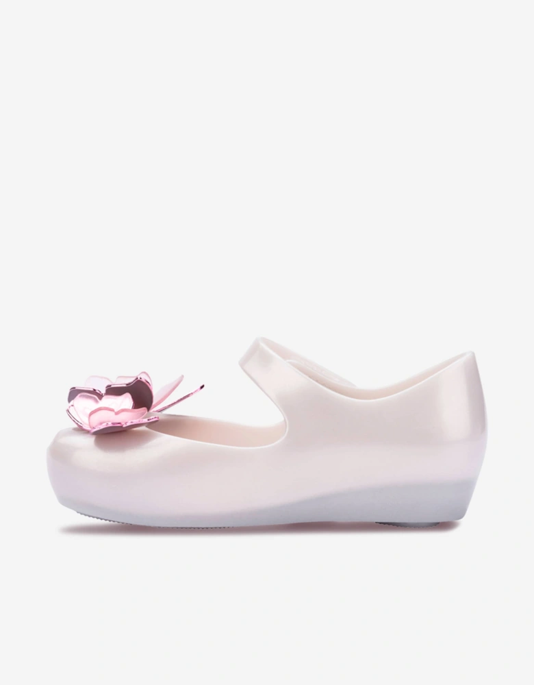 Girls Ultragirl Fly III Ballerinas in White