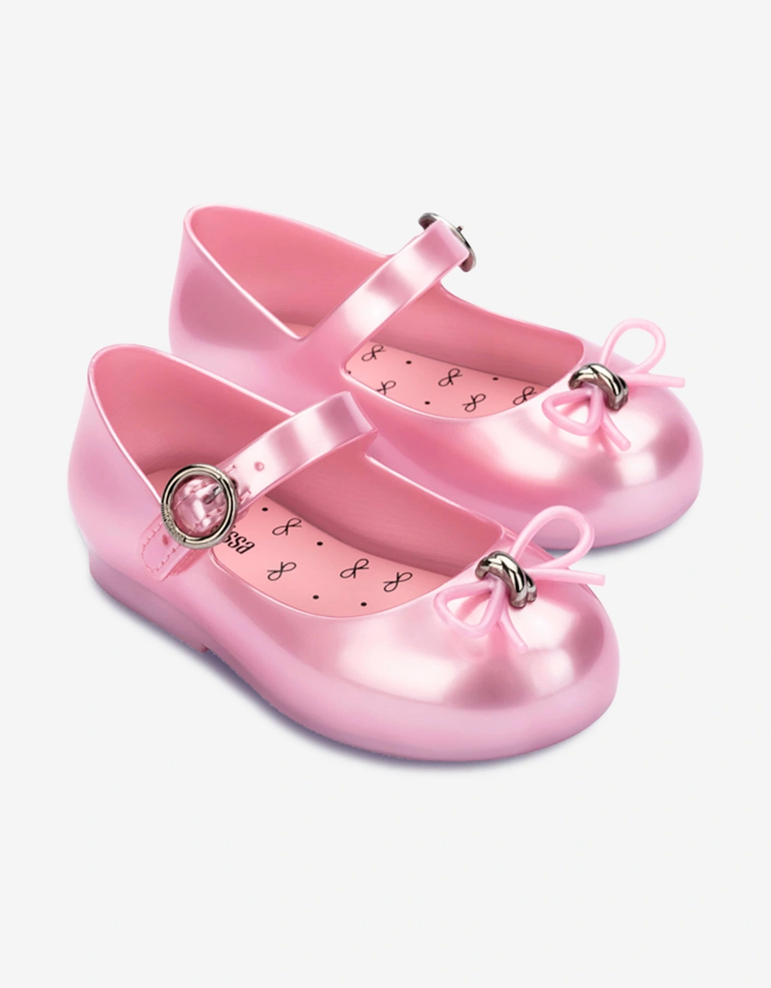 Girls Sweet Love Ballerinas in Pink