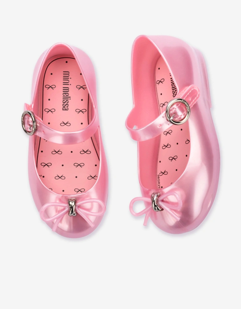 Girls Sweet Love Ballerinas in Pink