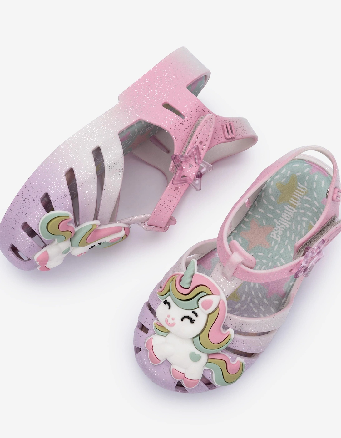 Girls Possession Unicorn Jelly Shoes in Multicolour