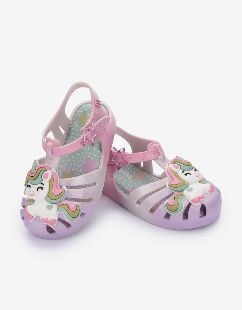 Girls Possession Unicorn Jelly Shoes in Multicolour