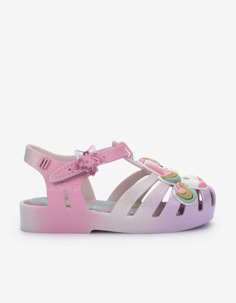 Girls Possession Unicorn Jelly Shoes in Multicolour
