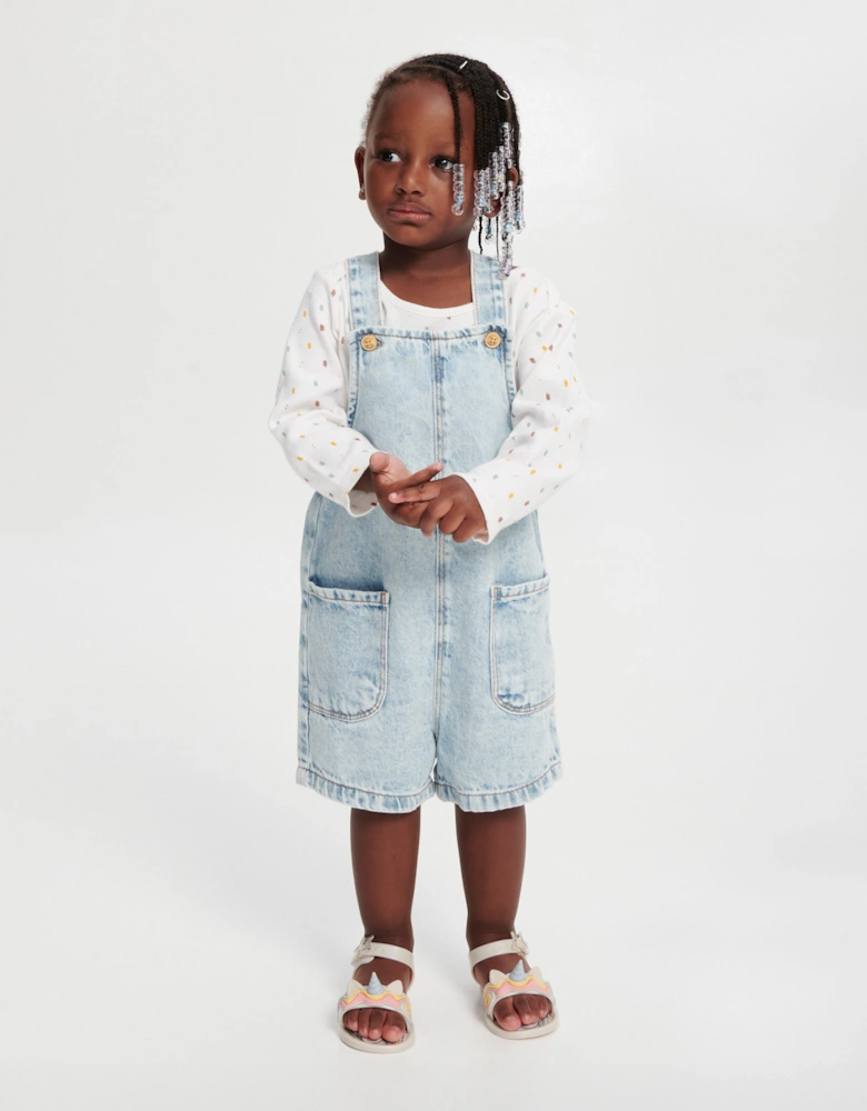 Girls Mar Unicorn Sandals in Beige