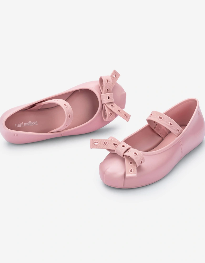 Girls Sophie Crush Ballerinas in Pink