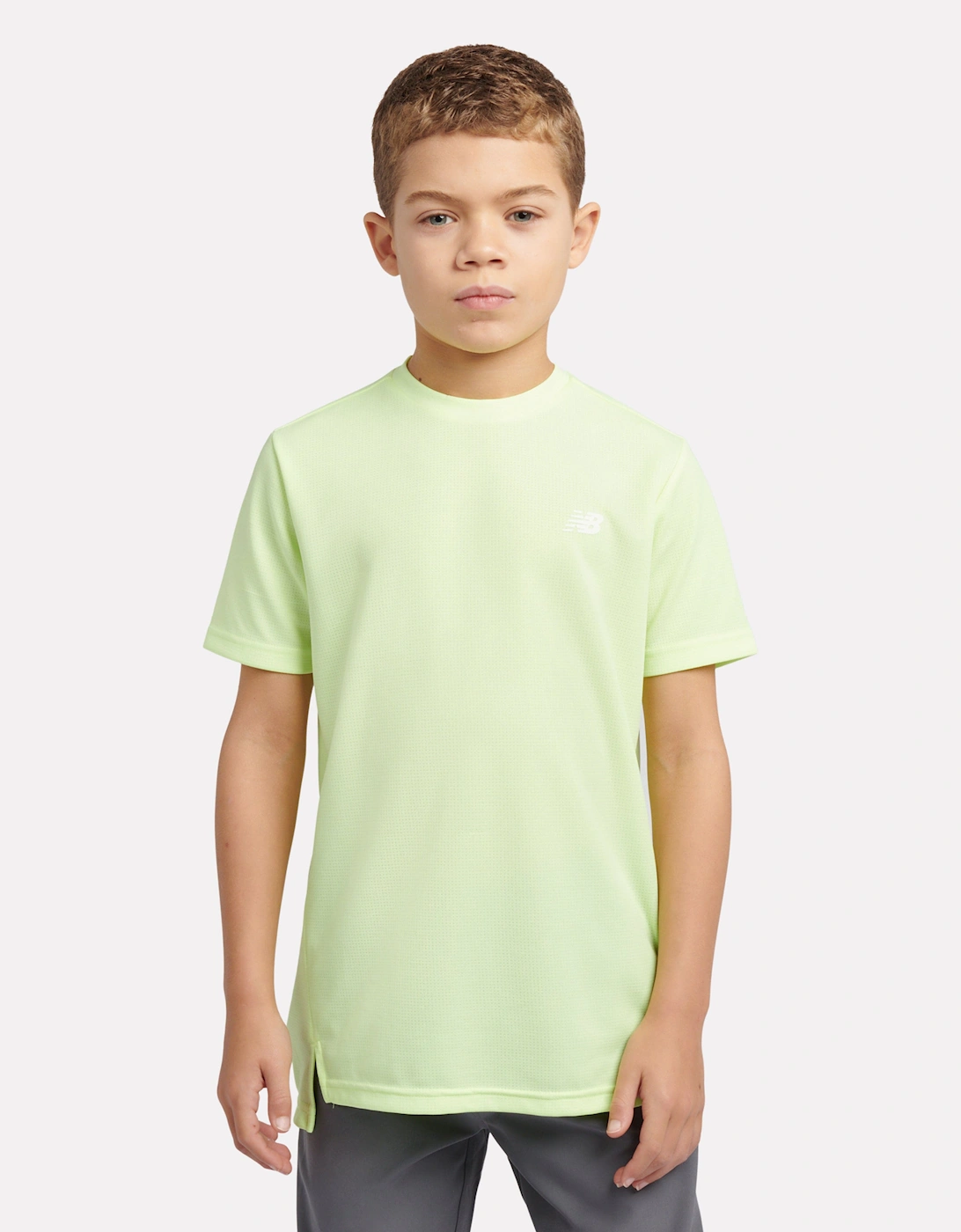 Boys Athletic T-Shirt in Green, 6 of 5