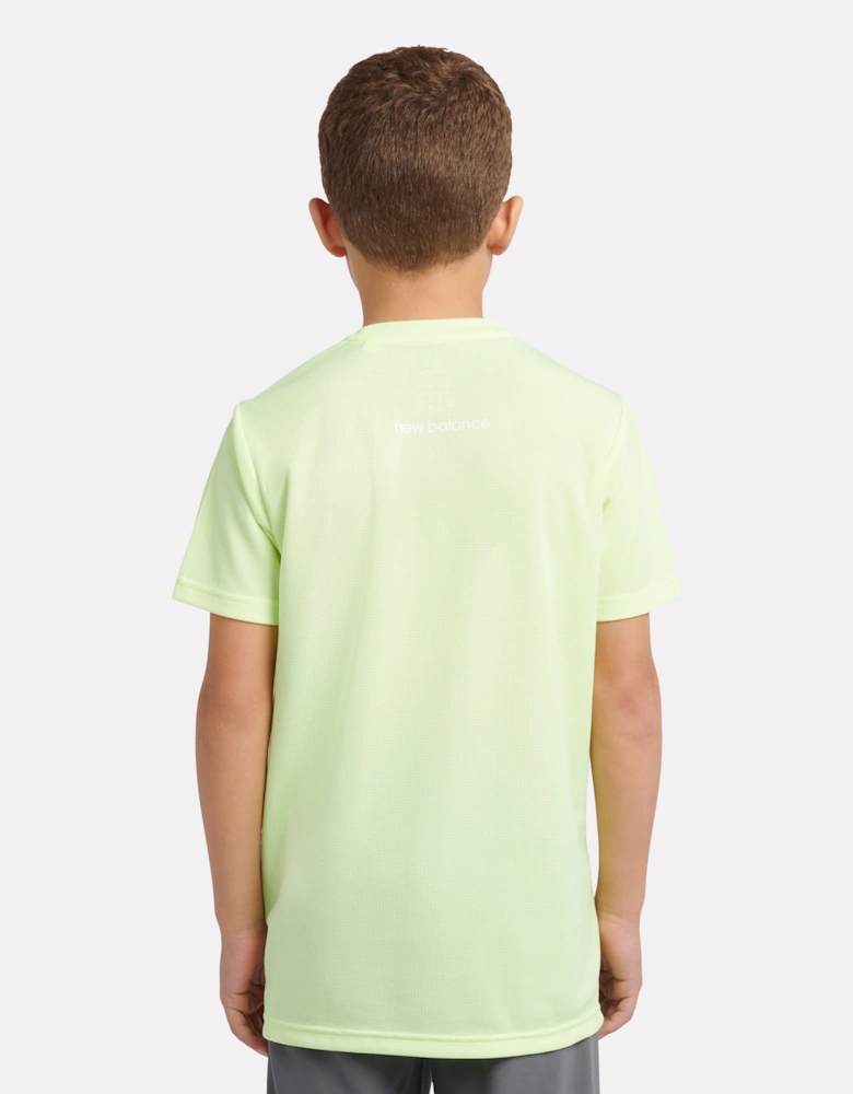 Boys Athletic T-Shirt in Green