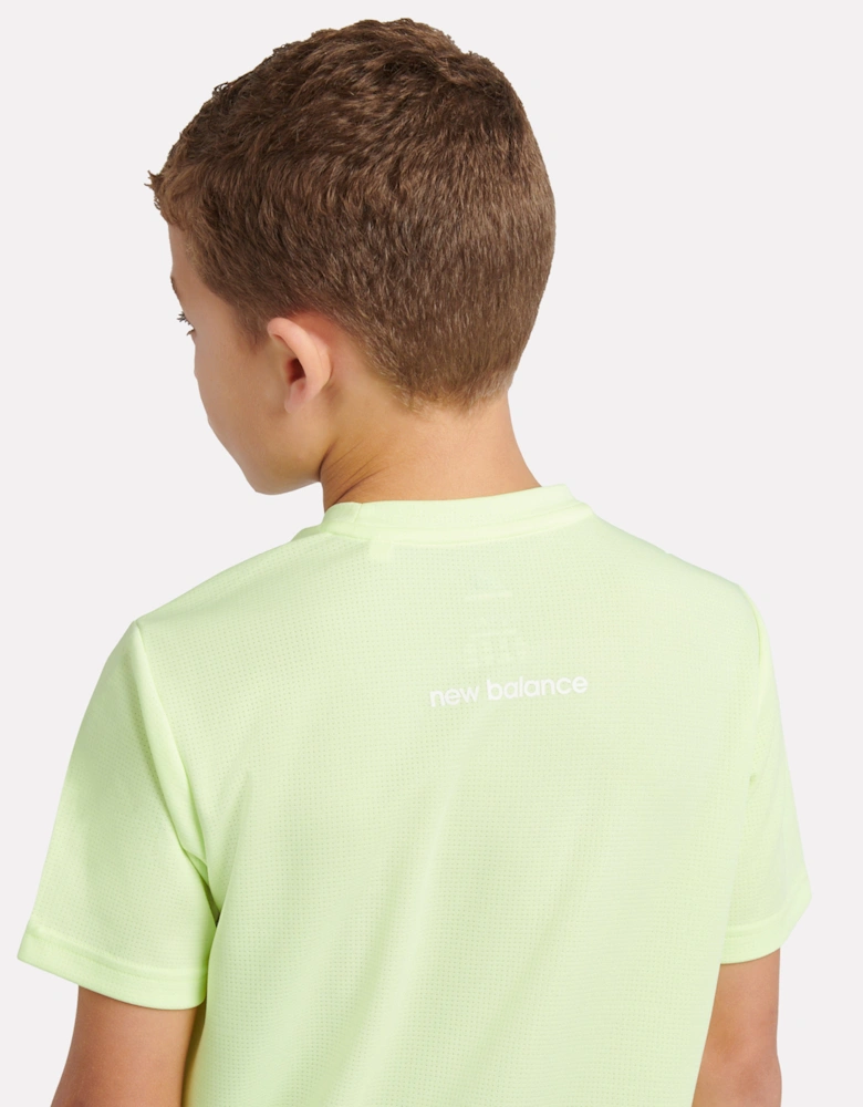 Boys Athletic T-Shirt in Green